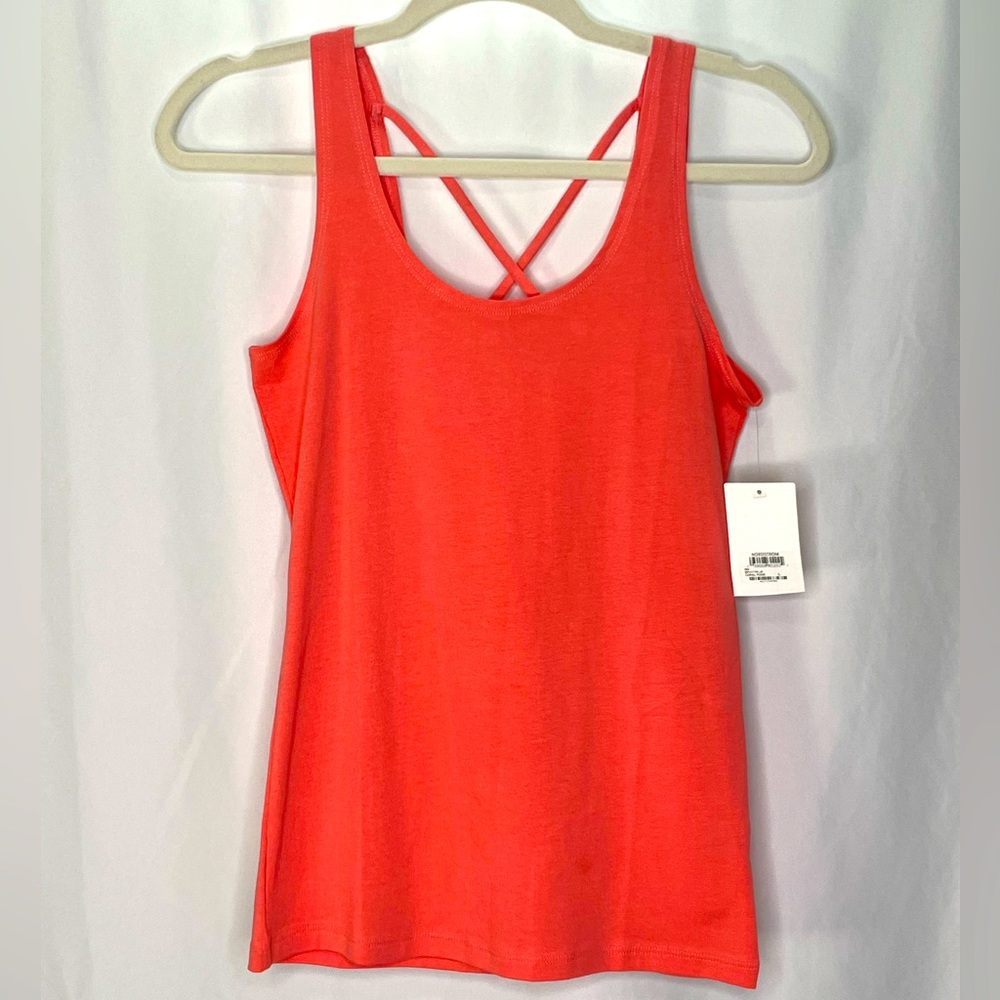 2/$20💥 NEW Nordstrom Frenchi Coral Tank Top Sz M Bin C